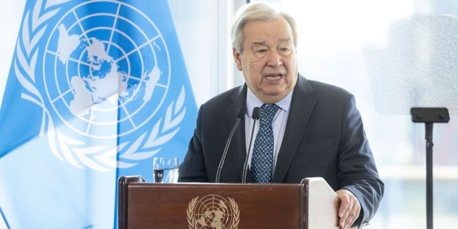 UN-Generalsekretär António Guterres