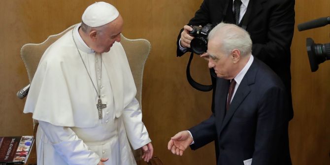Scorsese trifft Papst bei Buchvorstellung