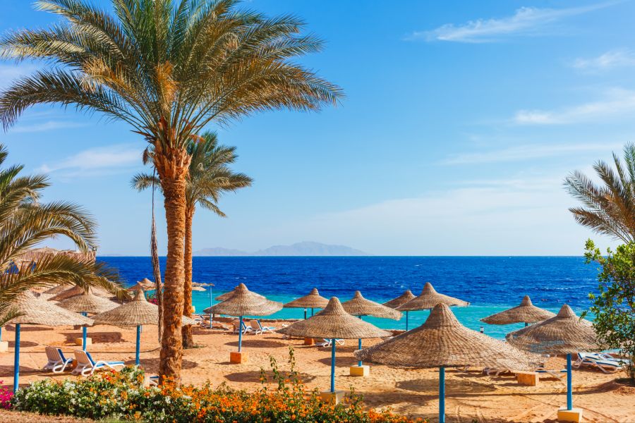 Die Strände in Sharm El Sheikh laden zum «Sünnele» ein.