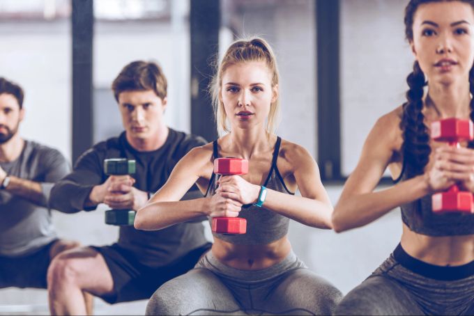 Mit Freunden macht Sport doppelt Spass. Spass