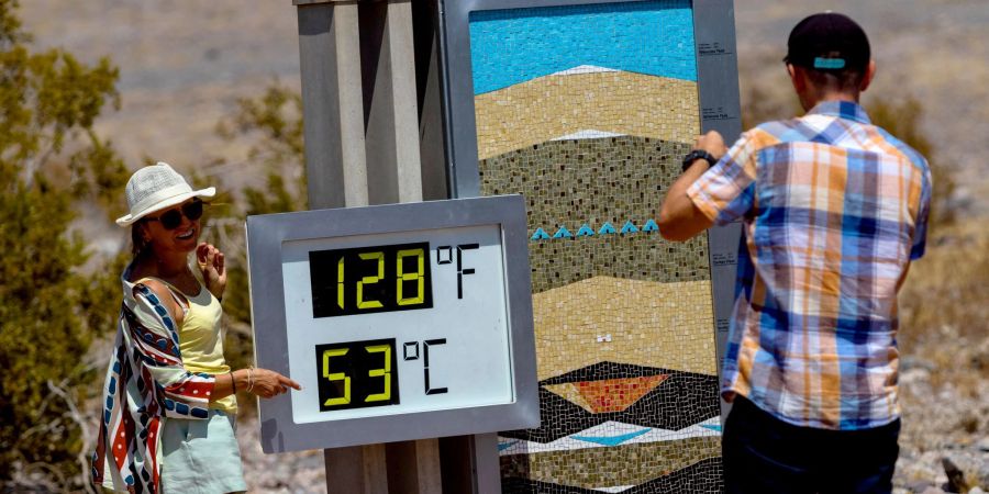 Auch im Death Valley in den USA wurden im Juli wahnsinnig hohe Werte gemessen. (Archivbild)