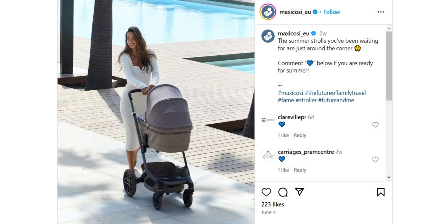 Maxi Cosi, Kinderwagen