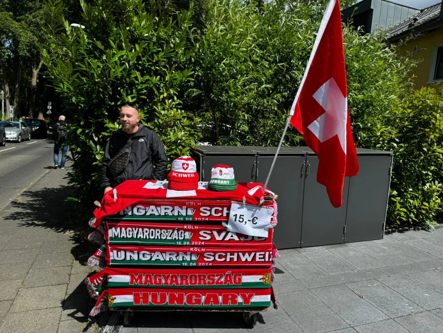 Dieser Verkäufer hat noch viel Reserven.