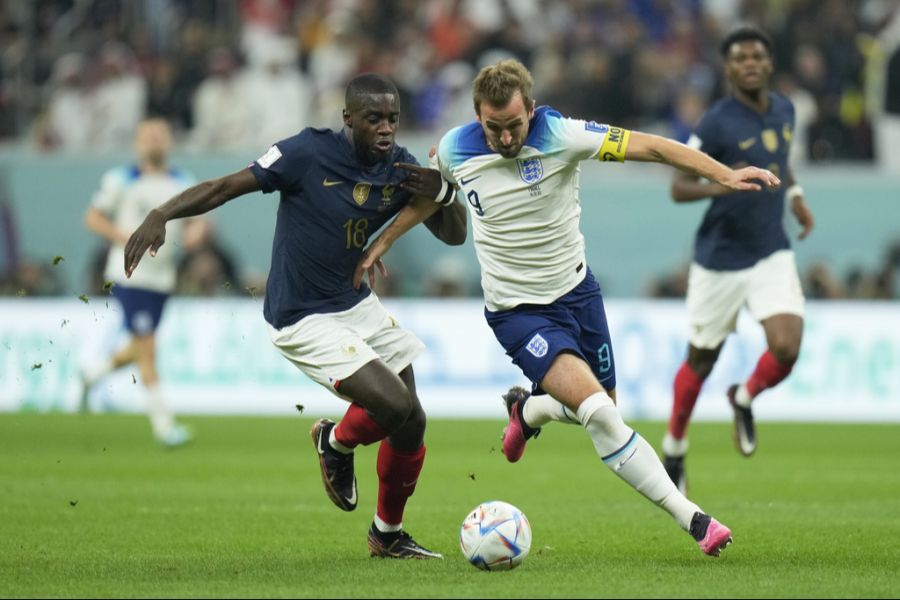 Dayot Upamecano Harry Kane