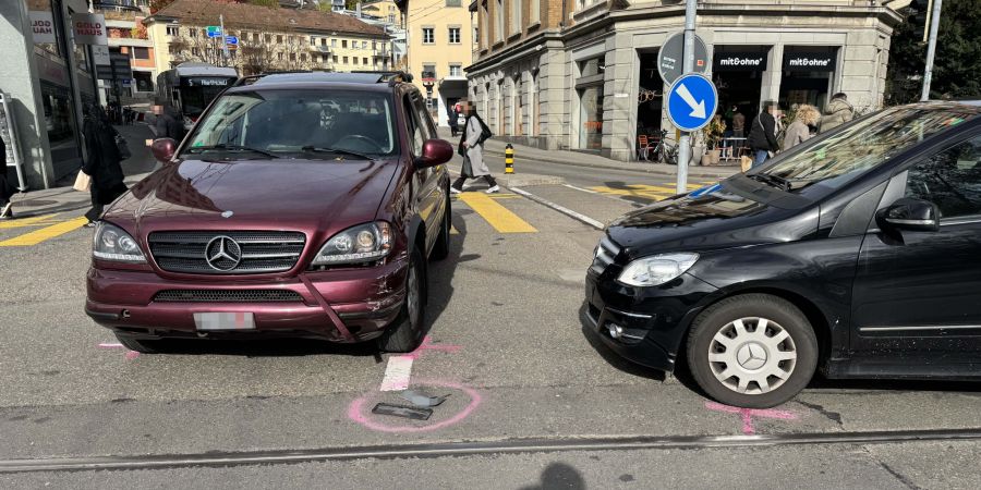 Kollision St. Gallen