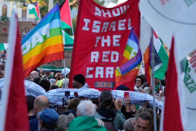 Italien Israel Demo