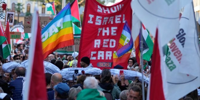 Italien Israel Demo