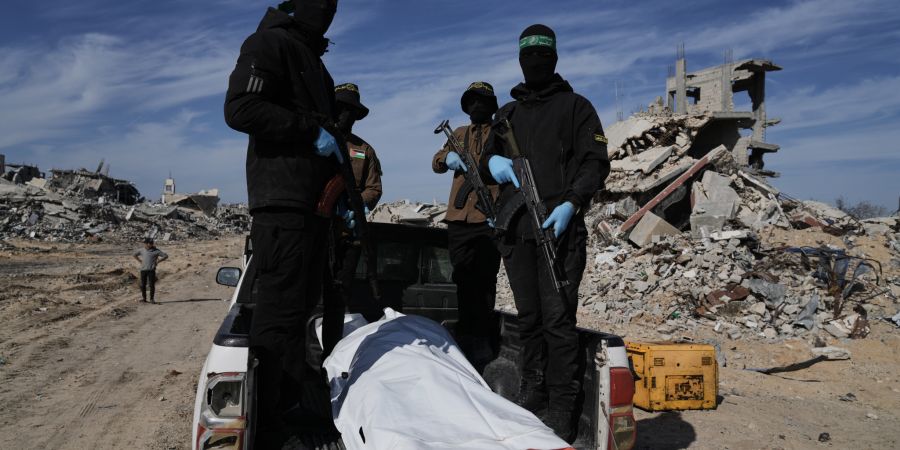 Leichenübergabe Hamas