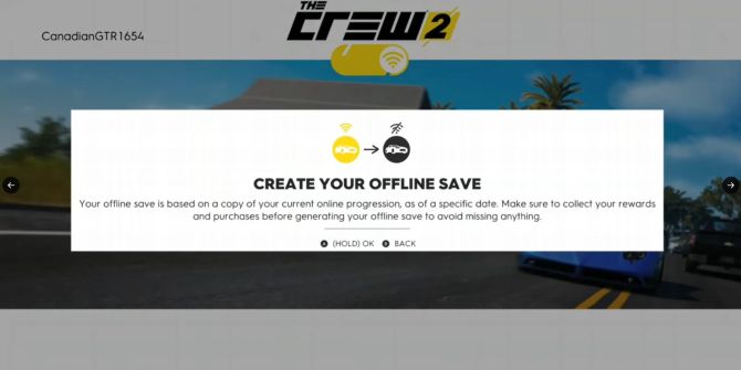 The Crew 2 offline