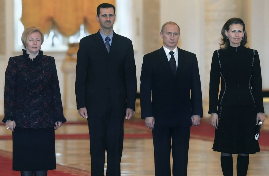 Assad Putin Syriens
