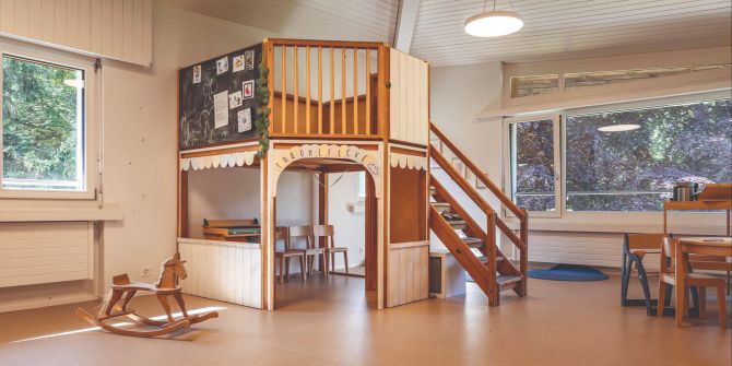 Kita Spielzeuge Holz Innen