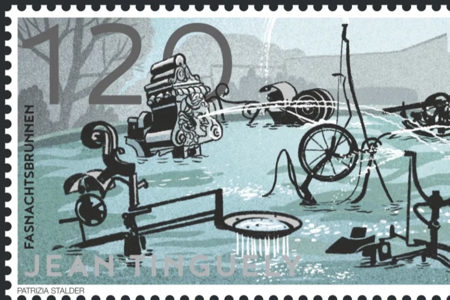 Die Post gibt auch noch zwei neue Sondermarken zu Jean Tinguely heraus. (Archivbild)