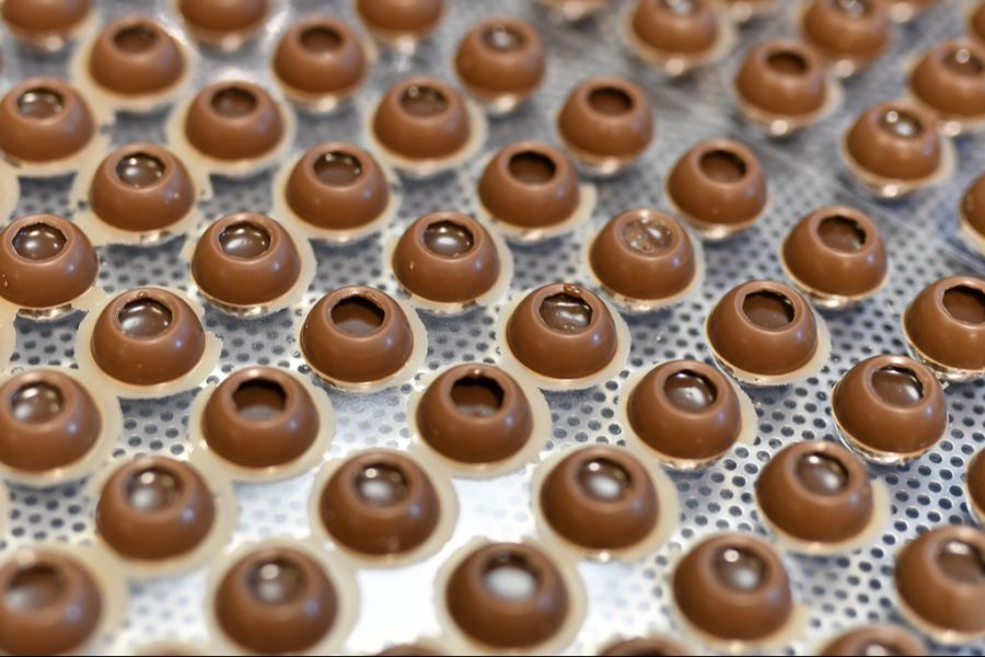 Ein Schokoladen-Produkt des weltgrössten Produzenten Barry Callebaut.