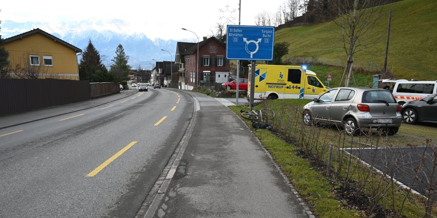 Unfall Werdenberg
