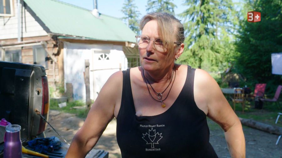 Bäuerin Conny ist vor vielen Jahren nach Kanada ausgewandert.