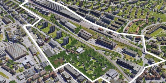 Doppelbahnhof Bruggen-Haggen