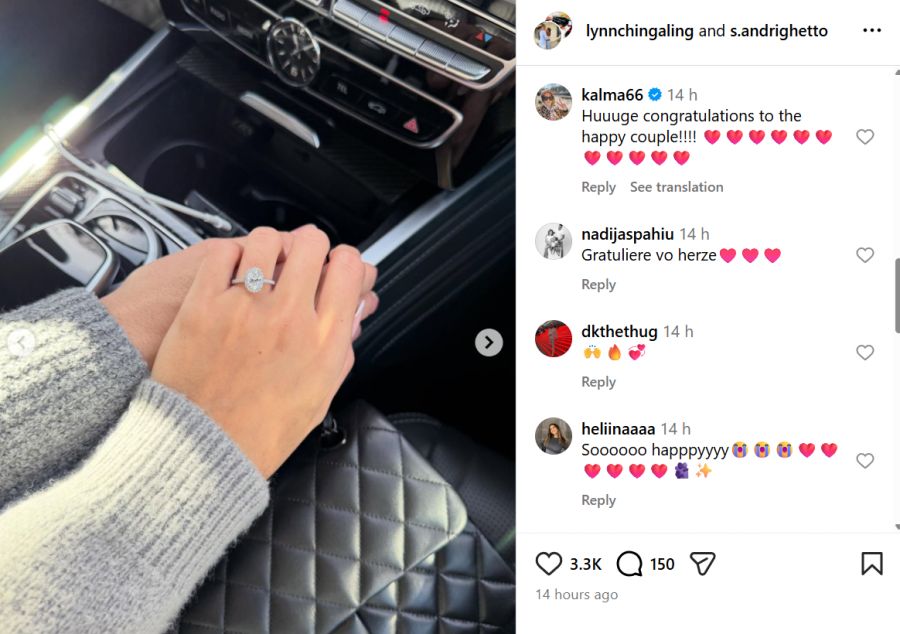 Und so sieht der Klunker aus.