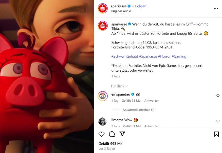 Sparkasse Horror Game