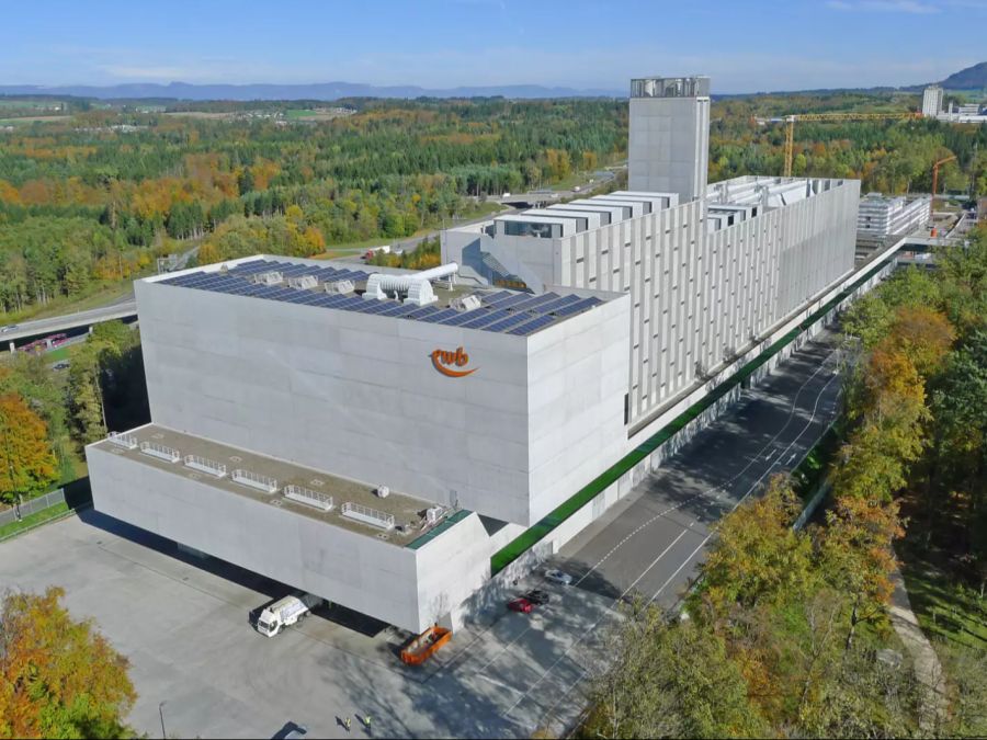 Energiezentrale Forsthaus Abfall Fernwärme