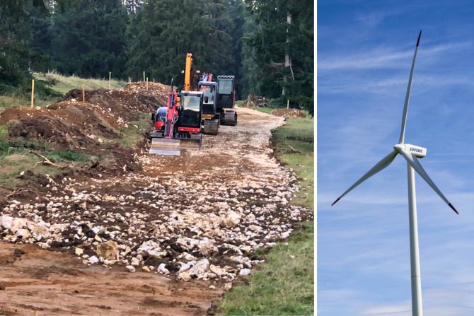 Windpark Tramelan BKW