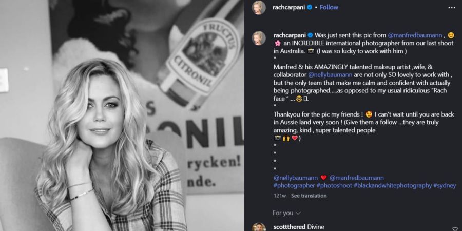 Rach Carpani Instagram gestorben