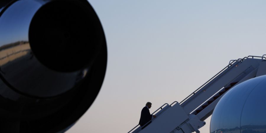 Trump Putin Abflug Alaska