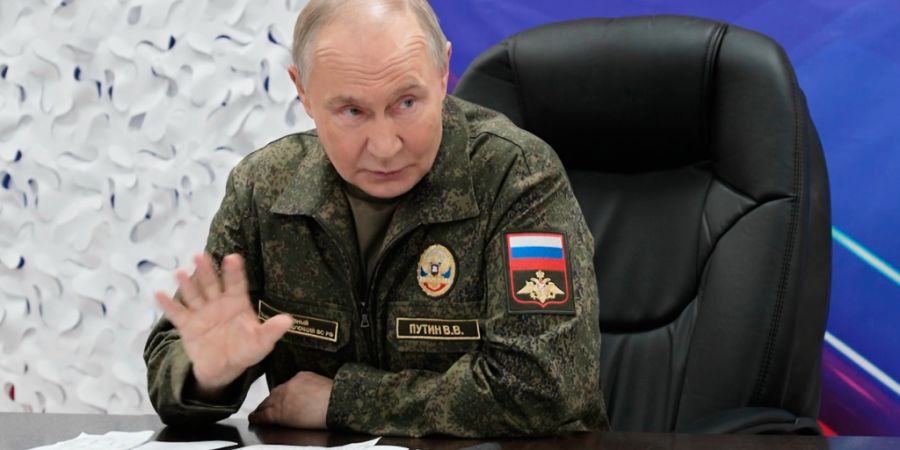 HANDOUT - Der russische Präsident Wladimir Putin. Foto: Uncredited/Russian Presidential Press Service/AP/dpa/Archivbild - ACHTUNG: Nur zur redaktionellen Verwendung im Zusammenhang mit...