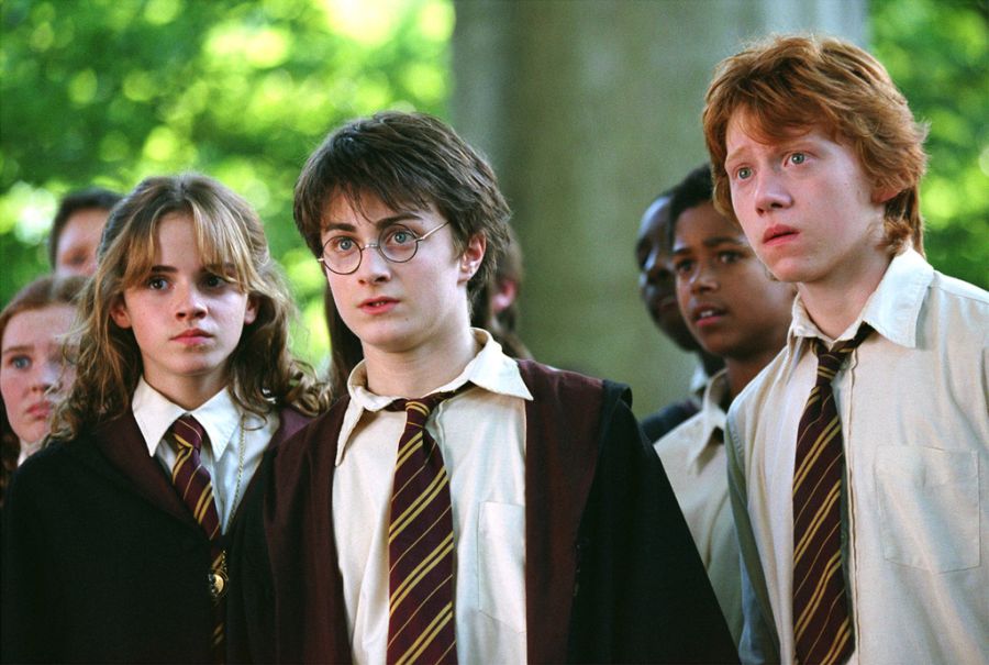 Stets an ihrer Seite: Daniel Radcliffe und Rupert Grint.