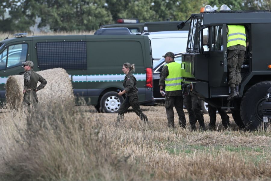 Die polnischen Behörden identifizieren das Objekt später als russische Drohne.
