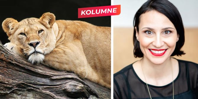Kolumnistin Mirjam Walser