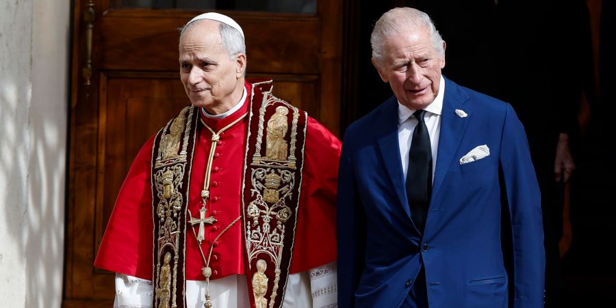 Britain's King Charles and Queen Camilla on state visit to Vatican