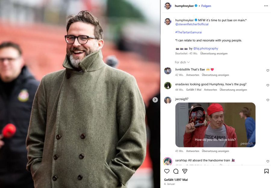 Humphrey Ker ist mit den Prinzen von klein an aufgewachsen.