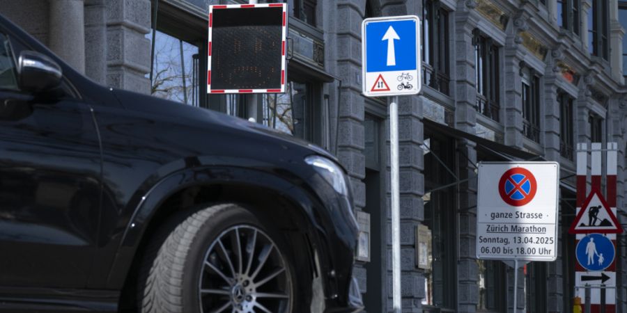 Die Lärmdisplays sollen Verkehrsteilnehmende auf ihre Geräuschemissionen aufmerksam machen. (Archivbild)