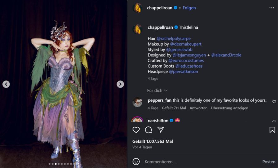 chappell roan instagram