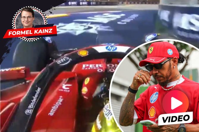 Lewis Hamilton Ferrari Singapur