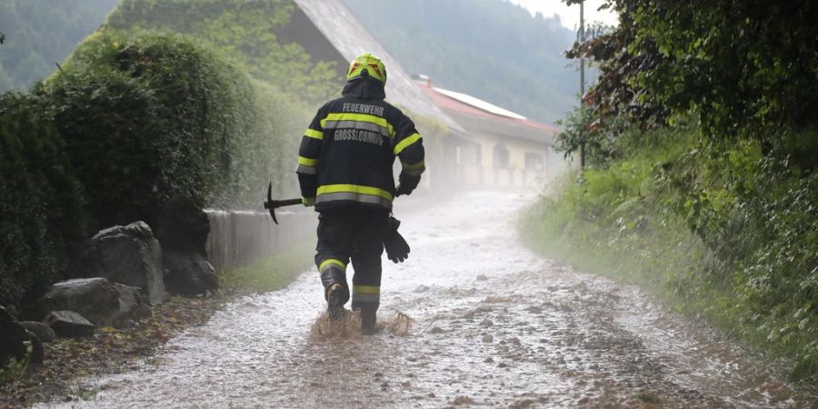 österreich überflutungen einsätze