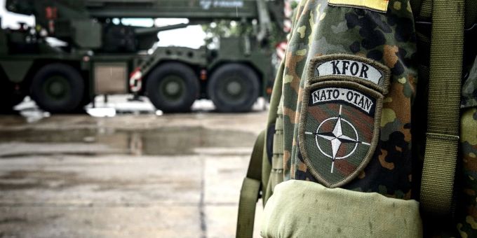 Bundeswehrsoldatin der deutschen Kfor im kosovarischen Prizren. (Archivbild) Bundeswehrsoldatin