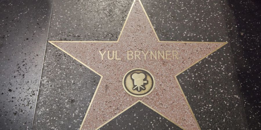 Hollywood Walk of Fame Yul Brynner