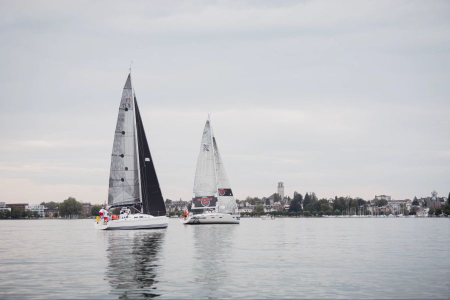 Der Event führte das Team auf den Bodensee.