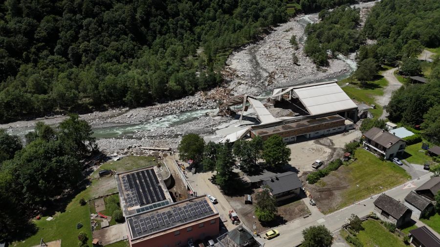 Ende Juni: Die Schweiz wird erneut von einem starken Unwetter heimgesucht.