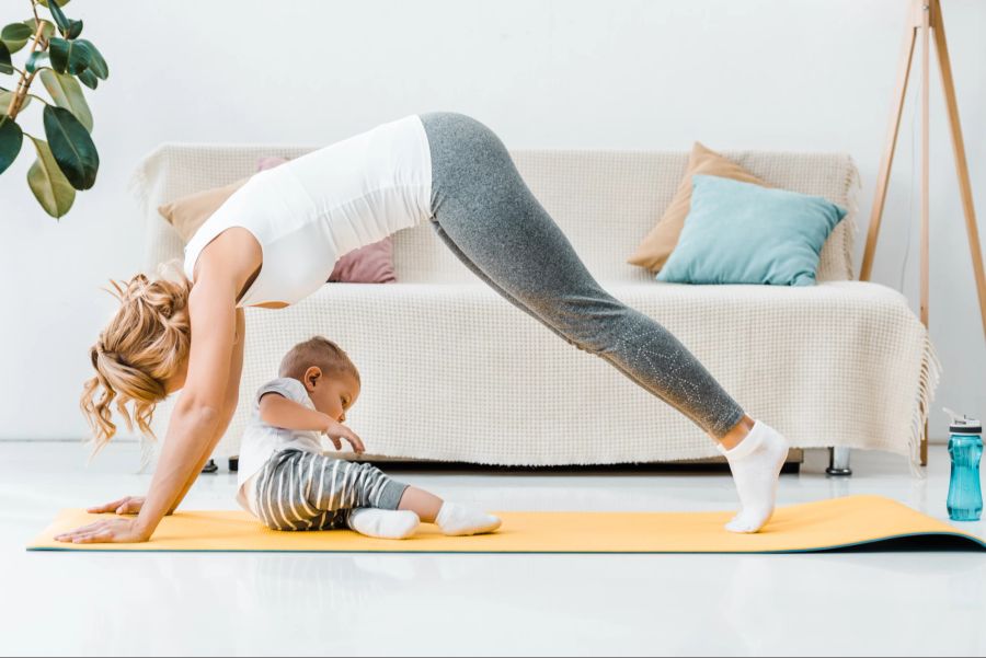 Mutter, Baby, Yoga