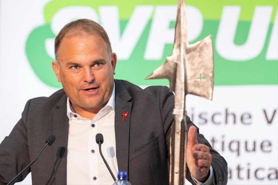 Weitere Absagen kommen von SVP-Chef Marcel Dettling, ...