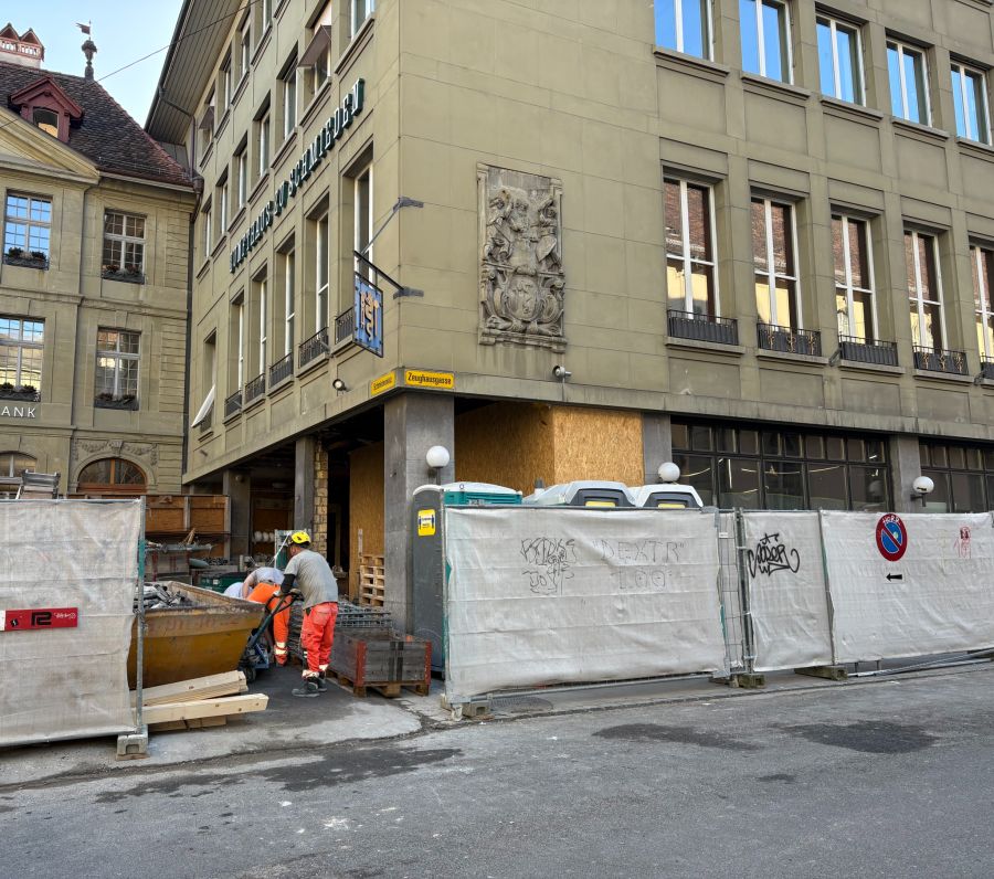 Anderthalb Jahre dauerten die Bauarbeiten im Gebäude der «Zunftgesellschaft zu Schmieden» am Schmiedenplatz 5.