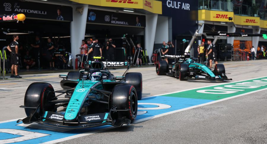 Formel 1 Mercedes Malaysia