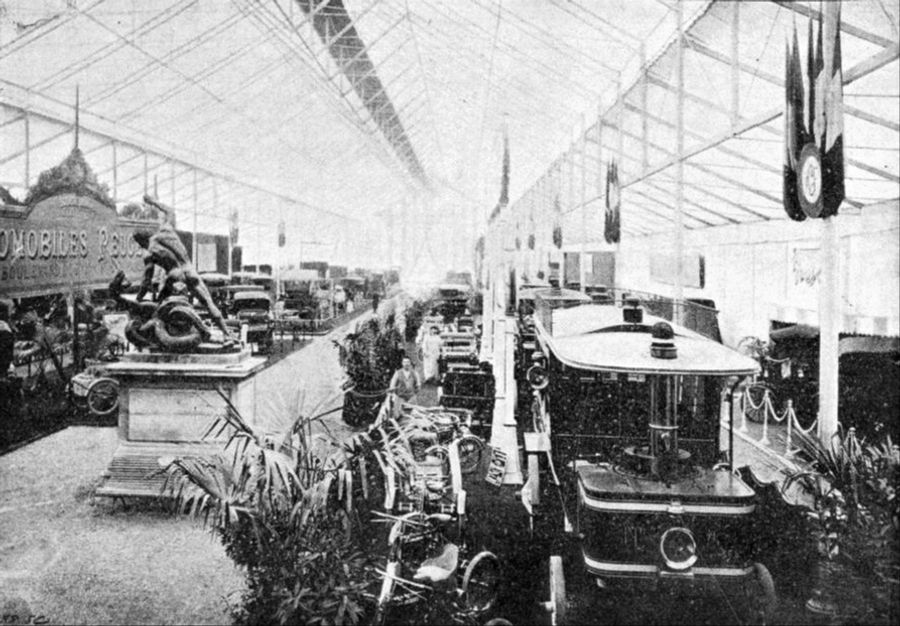 Zweite Automobilausstellung Juni 1899
