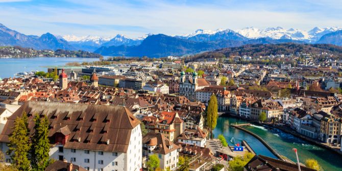 Stadt Luzern Panorama