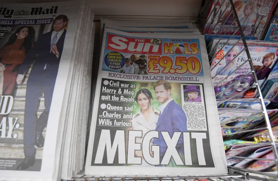 Von Kanada aus erklärten Harry und Meghan auch, sich als arbeitende Royals zurückzuziehen.