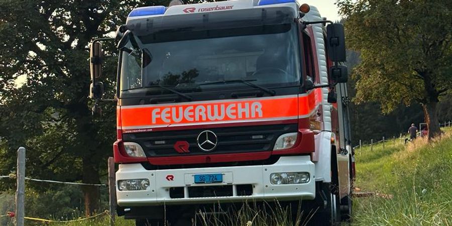 Im Einsatz für Sie: Die Feuerwehr Schänis ist rund um die Uhr bereit.