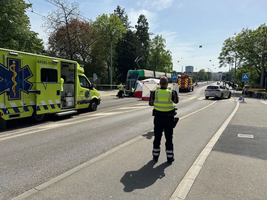 Unfall am Wettsteinplatz