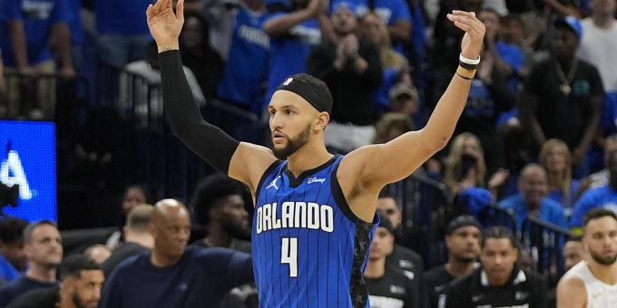 Jalen Suggs und Orlando Magic gewinnen in den Playoffs der NBA gegen Cleveland. NBA